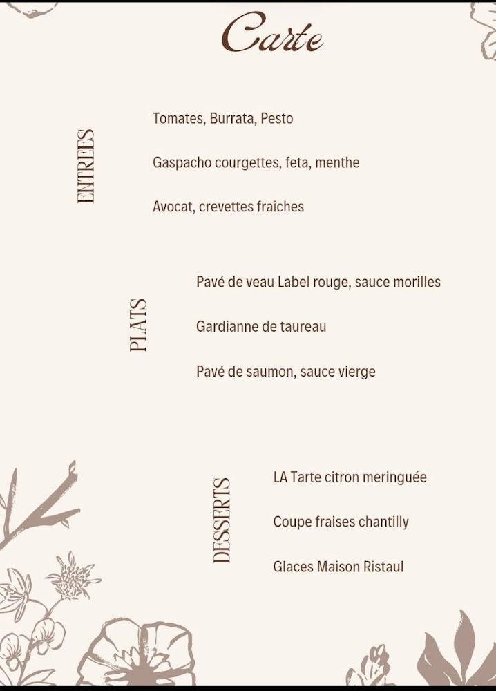Bar-Restaurant le Nury - Menu Image 2